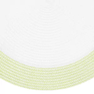 ARDESTO Serving mat, 30х45cm, PP, oval, white-green