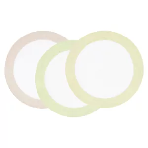 ARDESTO Serving mat, 30х45cm, PP, oval, white-green