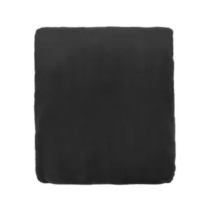 ARDESTO Flannel blanket 200х220cm, 100% polyester, black