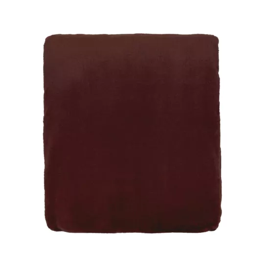 ARDESTO Плед Flannel 200х220см, 100% поліестер, бургунді