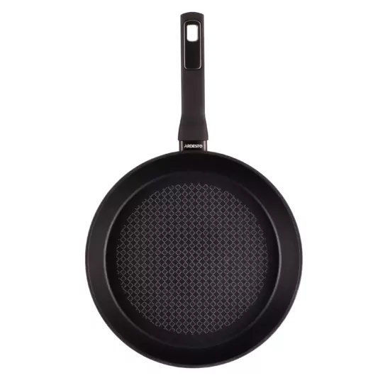ARDESTO Open Frypan Gemini Lucca, 28cm, aluminium, black