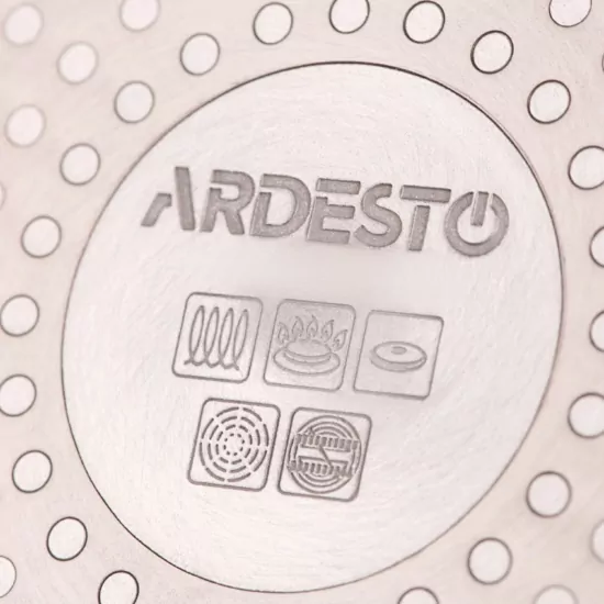 ARDESTO Open Frypan Gemini Lucca, 28cm, aluminium, black