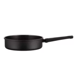 ARDESTO Open Deep Frypan with lid Gemini Gourmet Andria, 24cm, aluminium, black