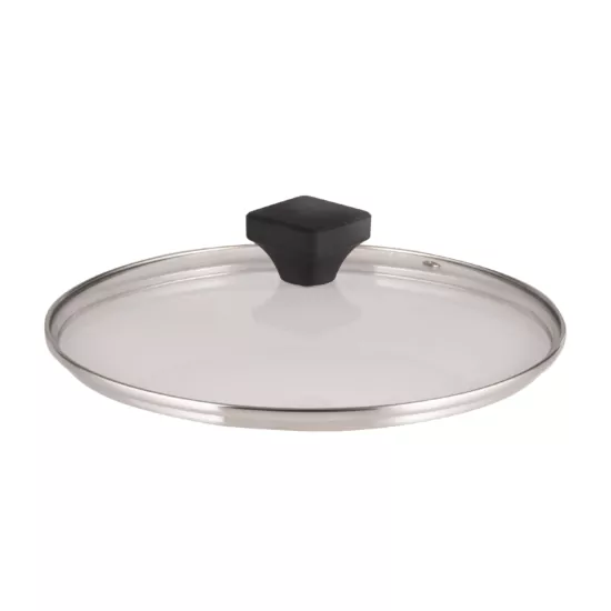ARDESTO Open Deep Frypan with lid Gemini Gourmet Andria, 24cm, aluminium, black