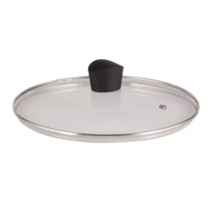 ARDESTO Deep Frypan with lid Black Mars Alcor, 24cm, aluminium, black