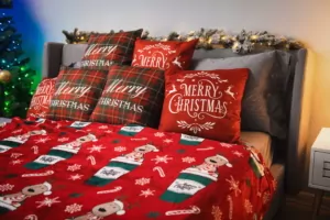 ARDESTO Плед Flannel 160х200см, 100% полиэстер, веселые олени