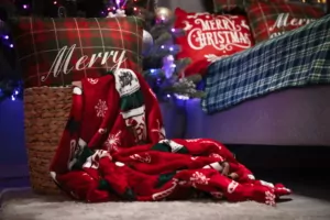 ARDESTO Плед Flannel 160х200см, 100% полиэстер, веселые олени