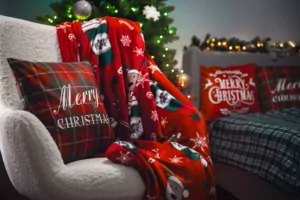 ARDESTO Плед Flannel 160х200см, 100% полиэстер, веселые олени