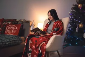 ARDESTO Плед Flannel 160х200см, 100% полиэстер, веселые олени