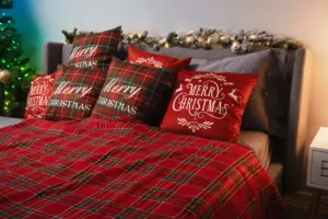ARDESTO Fleece blanket 130x160cm, 100% polyester, classic tartan