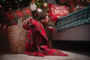 ARDESTO Fleece blanket 130x160cm, 100% polyester, classic tartan