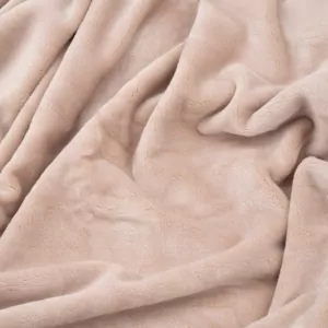 ARDESTO Delicate blanket 160х200cm, 100% polyester, beige