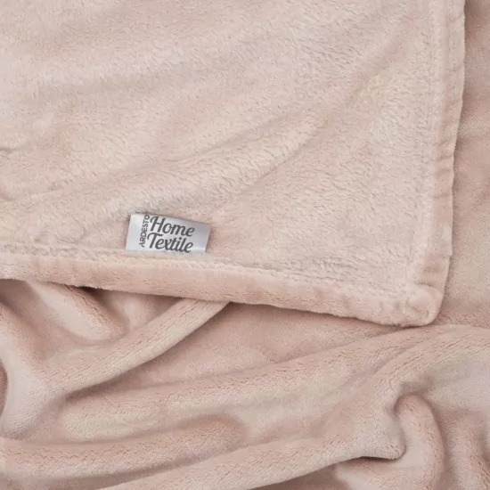 ARDESTO Delicate blanket 160х200cm, 100% polyester, beige