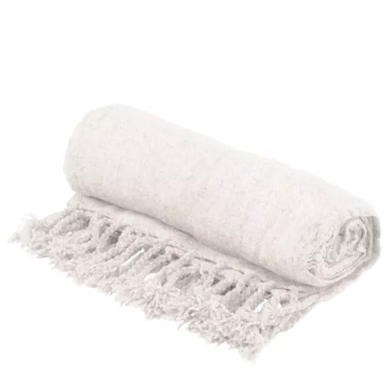 ARDESTO Плед Chenille 140х190см, 100% полиэстер, айвори