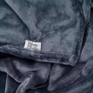 ARDESTO Покривало Delicate 160х200см, 100% поліестер, сірий