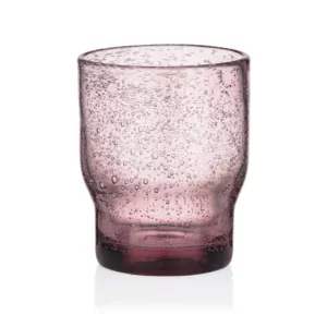 ARDESTO Набор стаканов низких Bubble 300мл, 2шт, скло, розовый