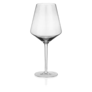 ARDESTO Wine glasses set Black Mars Avior 550ml, 2pcs, glass, grey-transparent