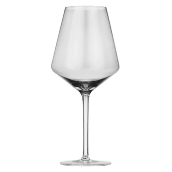 ARDESTO Wine glasses set Black Mars Avior 550ml, 2pcs, glass, grey-transparent