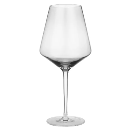 ARDESTO Wine glasses set Black Mars Avior 550ml, 2pcs, glass, grey-transparent