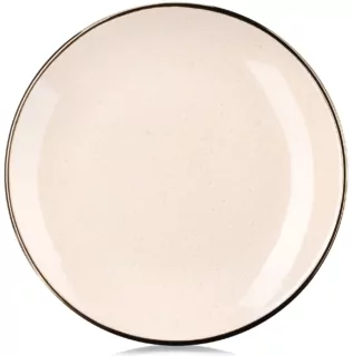 ARDESTO Dinner plate Emilia, 27.5cm, ceramic, beige