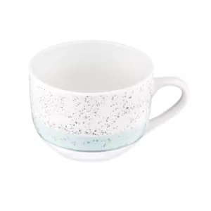 ARDESTO Mug Siena, 500ml, porcelain, white-blue