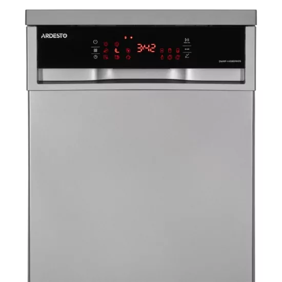 ARDESTO Dishwasher, 10sets, А++, 45cm, display, smart wash, extra hygiene, silver
