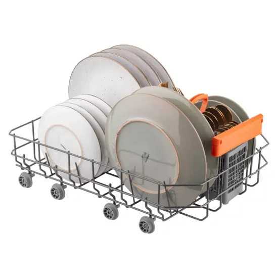 ARDESTO Dishwasher, 10sets, А++, 45cm, display, smart wash, extra hygiene, silver