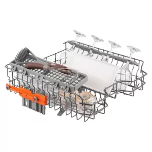 ARDESTO Dishwasher, 14sets, А+++, 60cm, display, smart wash, extra hygiene, silver
