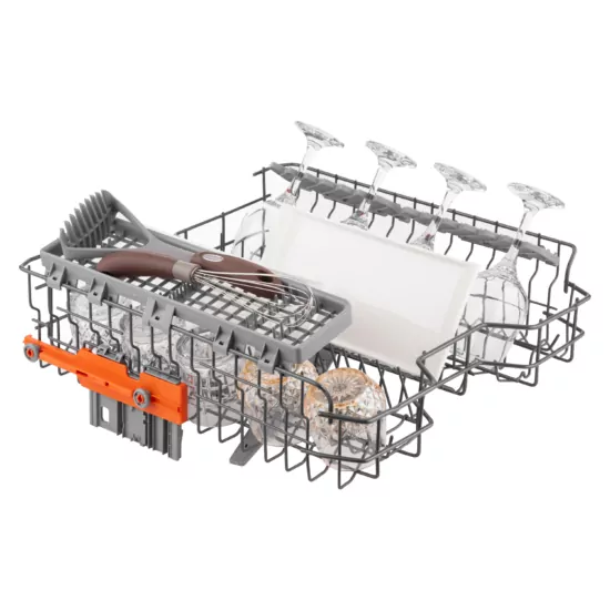 ARDESTO Dishwasher, 14sets, А+++, 60cm, display, smart wash, extra hygiene, silver