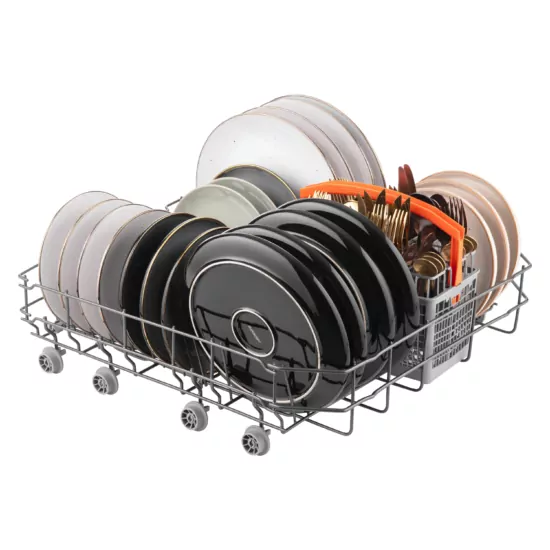 ARDESTO Dishwasher, 14sets, А+++, 60cm, display, smart wash, extra hygiene, silver