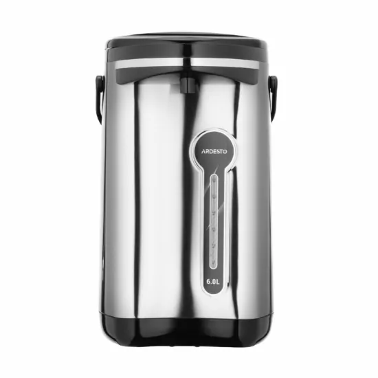 ARDESTO Thermopot 6l, stainless steel+plasti, gray-black