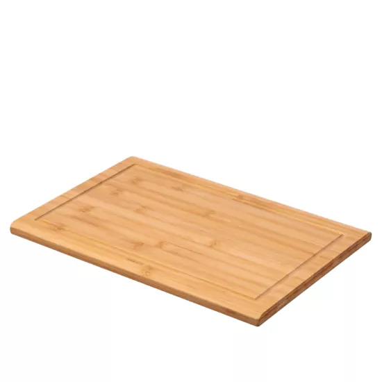 ARDESTO Cutting board with groove Midori, 33х22х1.5cm, bamboo