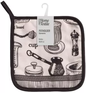 ARDESTO Potholder Kitchen 20х20cm, 90% polyester, 10% cotton