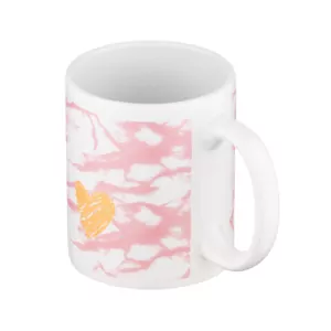 ARDESTO Mug Hello, 330ml, ceramic, white-pink