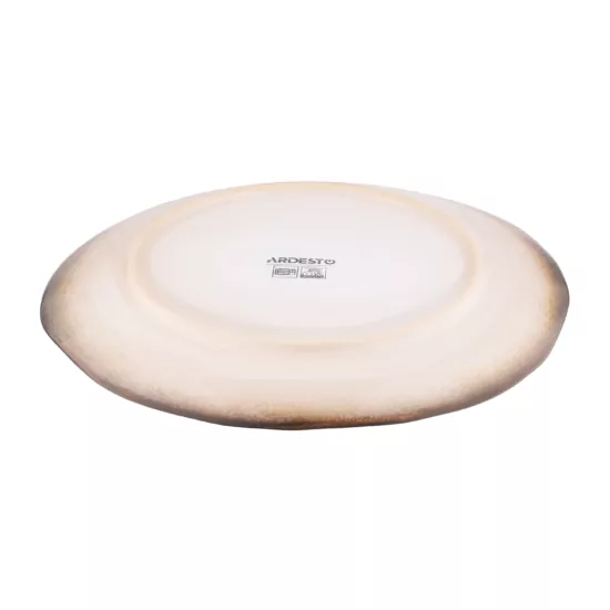 ARDESTO Dessert plate Umbria, 19cm, ceramic, light gray
