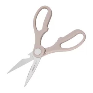 ARDESTO Knives Set with block Gemini, 7pcs, stainless steel, plastic, beige