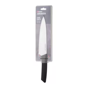 ARDESTO Кухонный нож поварской Gemini Gourmet, 20см, нержавеющая сталь, пластик, черный