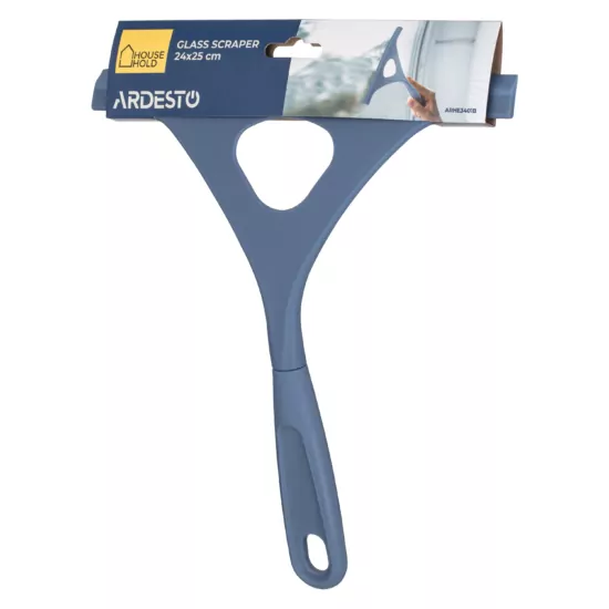 ARDESTO Glass Scraper 24×25 cm, plastic, blue