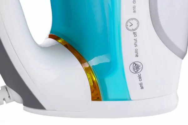 ARDESTO Утюг IR-C2228-TQ, 2200Вт, 280мл, паровой удар, керам. подошва, голубой