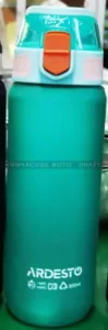 ARDESTO Пляшка для води Matte 800мл, пластик, блакитний