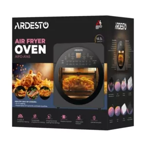 ARDESTO Мультипеч, 1700Вт, объем-14.5л, сенсорное управление, 50-220°C, нержав.сталь/ пластик, серо-черный