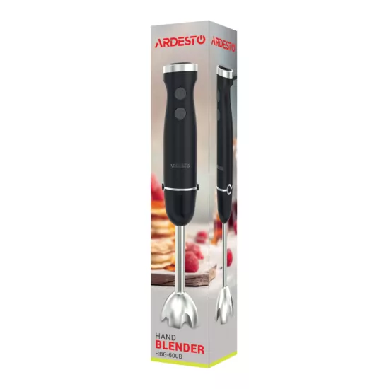 ARDESTO Blender submersible HBG- 600B, 600W, black-silver