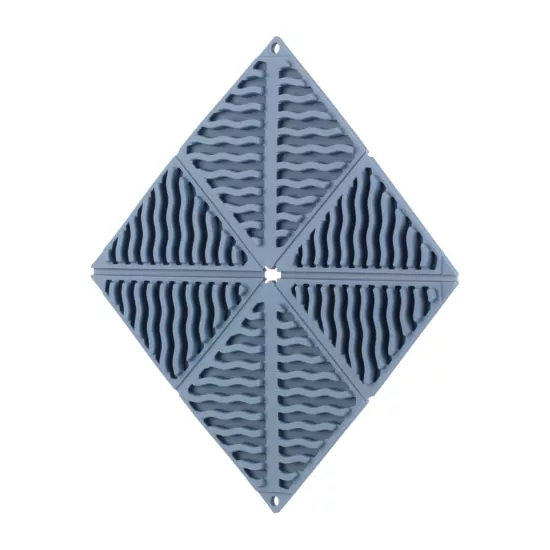 ARDESTO Trivet Gemini, 16.5×16.5×1.7cm, silicone, blue