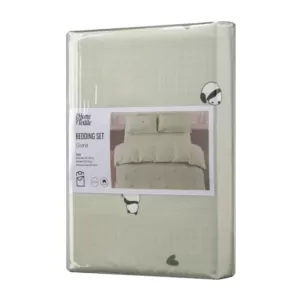 ARDESTO КПБ 1.5сп Gloria, підковдра 160х220см, простирадло 160х220см, наволочки (2) 50х70см, 100% бавовна, сатин, панди, зелений