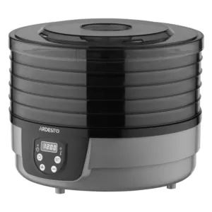 ARDESTO Dryer for products FDB-532TTC, 250W, pallets -5x3cm, diameter-32cm, max-70°С, timer, electronic control, plastic, white