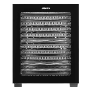 ARDESTO Dryer for products FDB-1242, 850W, pallets -12x3cm, max-70°С, timer, electronic control, stainless steel, black