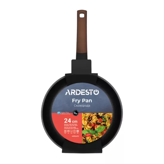 ARDESTO Fry pan Gemini Foggia, 24cm, aluminium, brown
