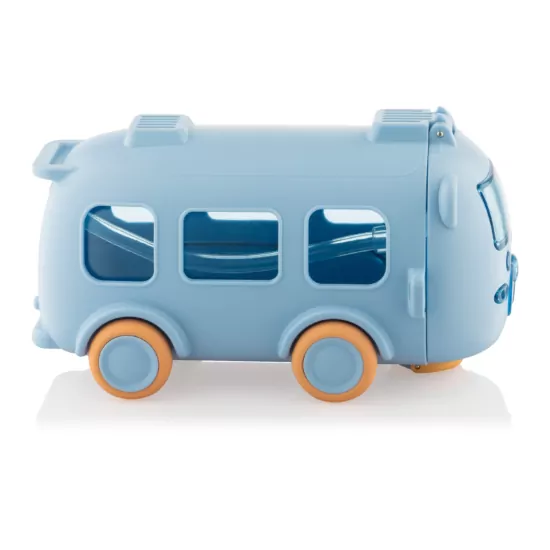 ARDESTO Бутылка для воды Bear Bus 500мл, пластик, голубой