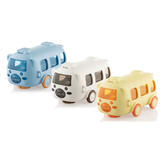 ARDESTO Bottle Bear Bus 500ml, plastic, white