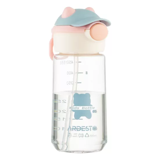 ARDESTO Bottle Bear 550ml, plastic, pink